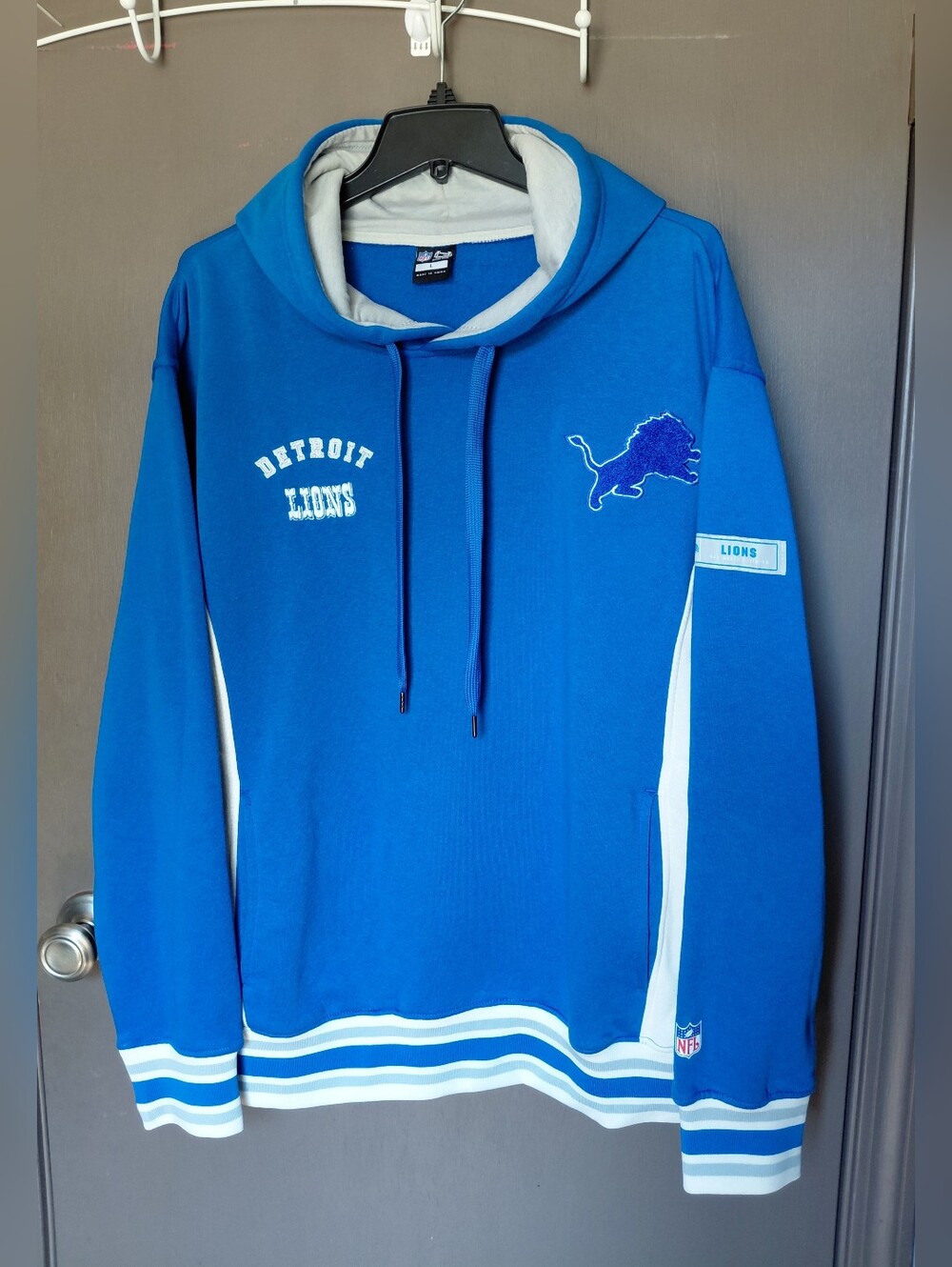 NFL Detroit Lions Embroidered Hoodie